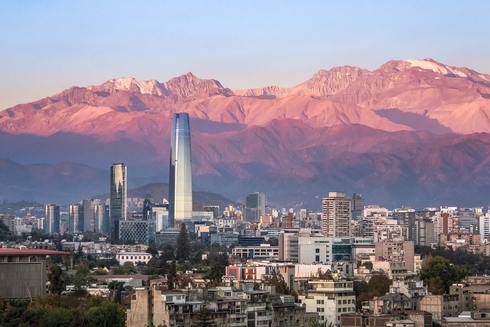Vista panorámica de la ciudad de Santiago de Chile. Chile - Banco Interamericano de Desarrollo - BID