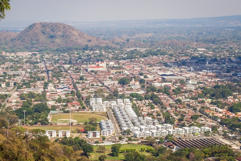 Vista panorámica del Cerro Tecana en Santa Ana. El Salvador - Banco Interamericano de Desarrollo - BID